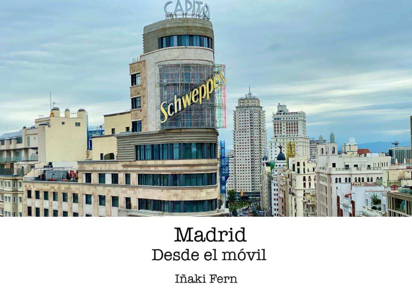 Portada de Madrid desde el móvil